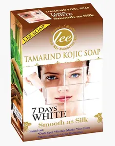 Lee Tamarind Lamongrass Kojic Acid Soap Nourish The Skin To Be Smooth And Soft Reduce Aging Wrinkles And Helps Reduce Aging