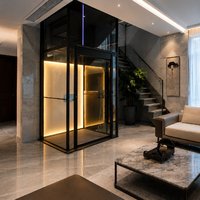 Ascenseur hydraulique certifié CE de 400 kg pour villa privée de 2 à 4 étages