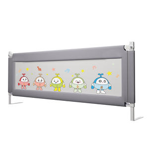 מתכווננת יחידה חד-יד תינוק מיטת רכבת מגן בטיחות עבור פעוטות וילודים - Product Image 1