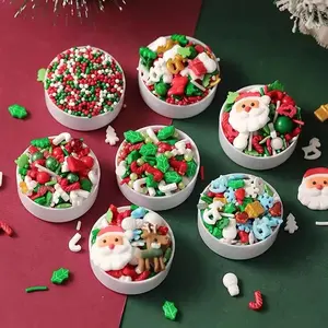 Yiwu Wholesale Edible Pearls And Sprinkles Suppliers Polymer Clay Sprinkles Christmas