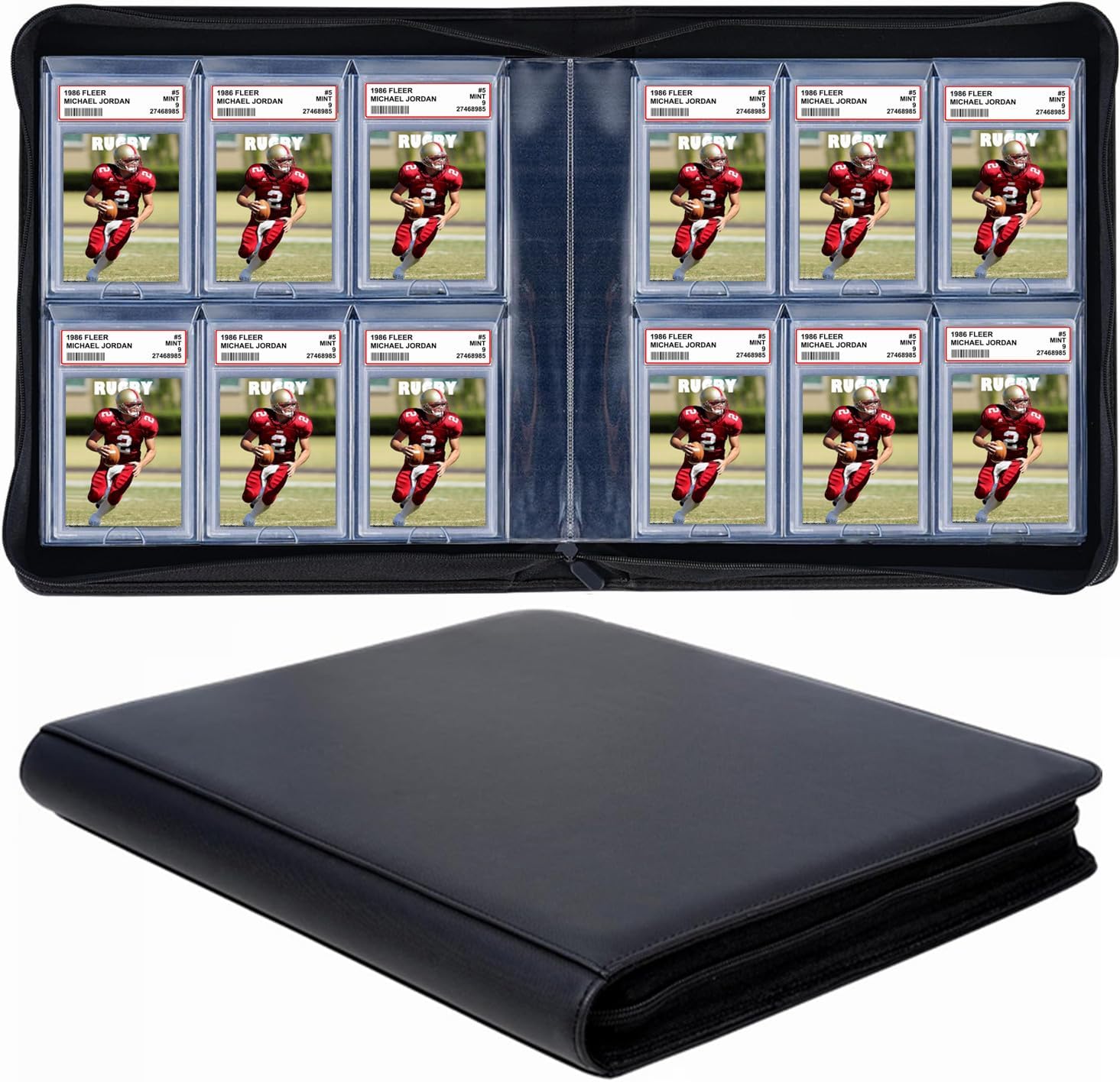 Juvida Premium Trading Card Binder - 60-Slab Capacity