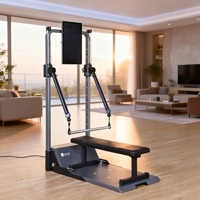 Gimnasio Multifuncional Aptus Gym Monster, Estación de Gimnasio Multifuncional, Gimnasio en Casa con Resistencia Dinámica Digital