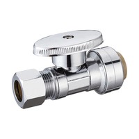 KLOE9317 1/2 "S/J X 1/2" FIP Angle Stop - 1/4-Turn Vannes à boisseau sphérique en laiton de haute qualité avec certificat CUPC NSF pour USA