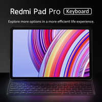 Clavier d'origine Redmi Pad Pro 64/65 Disposition du clavier 760h Ultra-longue autonomie BT5.2 Touche de raccourci Fn Combo pour Redmi Pad Pro