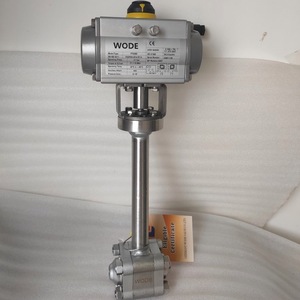 วาล์วลูกบอลนิวเมติกแบบไครโอเจนิก WODE ขนาด 10-100 มม. 650 psi แบบสองทาง แกนยาว สำหรับใช้งานในอุตสาหกรรม - Product Image 3