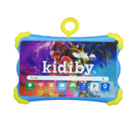 Tablet Anak 7 Inch Murah Laris Manis, Hadiah Natal, Android 12 MTK Quad Core, Layar Kapasitif, Hiburan Anak