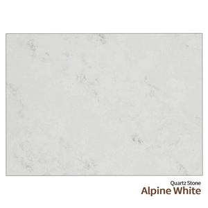 Alpine trắng thiết kế hiện đại Thiết kế cararra đá cẩm thạch thạch anh đá tấm nhân tạo thạch anh Vanity Tops cho nhà bếp sử dụng - Product Image 3