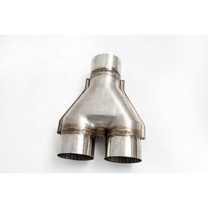 <span class=keywords><strong>ท่อ</strong></span>ไอเสียสแตนเลสขัดเงาแบบยืดหยุ่นสำหรับรถยนต์ เครื่องปั่นไฟ และท่อรูปตัว Y - Product Image 6