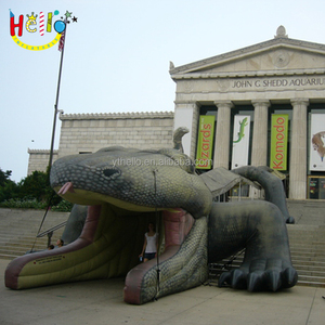 Tùy chỉnh thực hiện khổng lồ Inflatable cá sấu đường hầm bóng đá thể thao Inflatable đường hầm để bán - Product Image 2