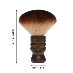 Brosse à cou en bois avec logo personnalisé Brosse à cheveux et à barbe propre pour la maison et le salon Brosse de <span class=keywords><strong>coiffeur</strong></span> - Product Image 4