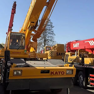 Grue mobile japonaise d'occasion Kato Tadano 25/30/50/80/100 tonnes, boîte de vitesses d'origine 50 tonnes, grue sur camion avec moteur et pompe intégrés - Product Image 1