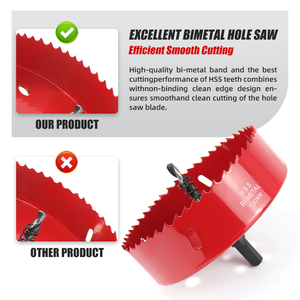 חור מתכת עץ מקדחה קצת עבור גבס פלסטיק לוח ברזל צלחת במורד אור גיליון ברזל-כלי יד - Product Image 3