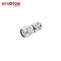 RFVOTON Adaptateur de connecteur coaxial BNC mâle à TNC mâle RF connexion de câble haute Performance