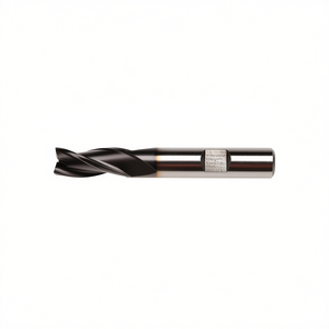 Ttake Standard Hss Co <b>Cutter</b> Ta1415 TiAlN Coated 30 Degree Helix Short For Slots 3 Cutting <b>Edges</b> With Weldon Shank - Product Image 2