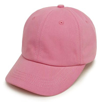 Gorras de Béisbol de Algodón Lisas al por Mayor para Niños, Gorras de Sol para Bebés y Niños Pequeños, Gorras de Béisbol de 6 Paneles con Parte Superior Suave