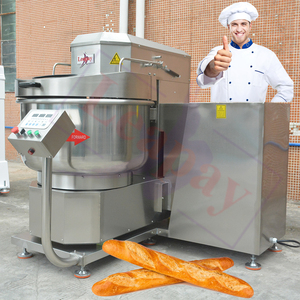 Nhà Máy Bán buôn 320L công nghiệp bánh mì xoắn ốc kneader Máy 125kg tự động Heavy-Duty thủy lực nghiêng xoắn ốc bột trộn - Product Image 1