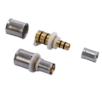 Raccords de presse en laiton pour tuyaux d'eau chaude et froide, appli de tuyaux multicouches