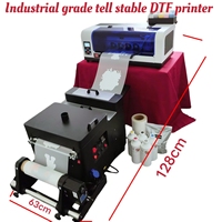 Printer Inkjet DTF A3+ Baru XP600 dengan Mesin Penggoyang Bubuk dan Pengering