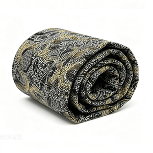 Tissu Wax <span class=keywords><strong>Africain</strong></span> Doré, <span class=keywords><strong>Pagne</strong></span> Batik Ankara, Tissu Wax Capulana, Tissu Kente 6 Yards pour Robes <span class=keywords><strong>de</strong></span> <span class=keywords><strong>Soirée</strong></span> - Product Image 2
