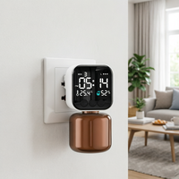 Diffuseur d'arômes exquis de 100 ml rechargeable à brancher directement sur prise murale, diffuseur d'huiles parfumées