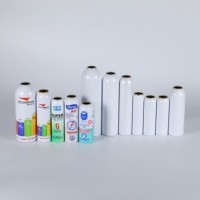 Bombe aérosol vide en aluminium pour soins personnels, emballage de déodorant corporel, usine OEM