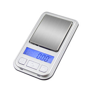 Mini báscula portátil para joyería, báscula electrónica con pantalla Lcd de 0,01g para uso doméstico, forma rectangular alimentada por batería - Product Image 1