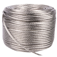 Câble Terre Nu Isolé PVC 10mm à Brins de Cuivre Tressés de 50 mm² pour Applications Souterraines – Direct Usine
