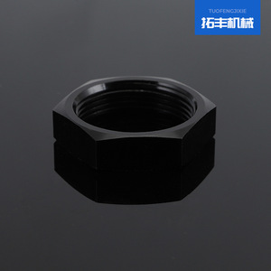 น็อตหกเหลี่ยมท็อปเวย์ M10 เมตริก สีดำออกไซด์ หกเหลี่ยมภายนอก ความยาว 10 มม. - Product Image 2