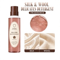 Détergent à lessive liquide en vrac personnalisé en flacon cylindrique en bois de rose, produits de lavage, parfum longue durée, fraîcheur, produits de nettoyage