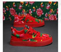 Chaussures de skate unisexes, nouveau style d'été, dessus en mesh, semelle souple, respirantes et anti-odeurs, tendance, polyvalentes, imprimées