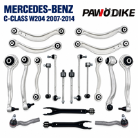 Kit Perakitan Lengan Kontrol Otomotif 20 Buah OE A2043306711 untuk Mercedes Benz Kelas W204 2007 2014 Kit Suspensi Tugas Berat