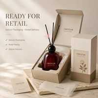 Diffuseur de parfum d'ambiance personnalisé avec bouteille en verre, diffuseur parfumé de luxe pour boutique de cadeaux, décoration de vente au détail, OEM, marque privée