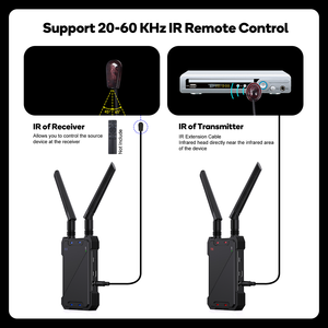 1080P Full HD 1300ft không dây HDM tôi Extender Kit không dây HDM tôi máy phát và máy thu với vòng lặp ra - Product Image 4