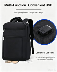 Lightweight Waterproof <b>Laptop</b> <b>Backpack</b> Business Travel Computer <b>Bag</b> Custom Logo School Office Daypack - Product Image 3