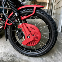 Untuk Honda CT125 Hunter Cub Trail 125 Pelindung Penutup Rem Cakram ABS Aksesoris Motor Modifikasi Grosir