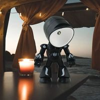Veilleuse Célébrité Internet Chambre Coucher Lumière Ambiance Coucher de Soleil Rouge Projecteur Robot