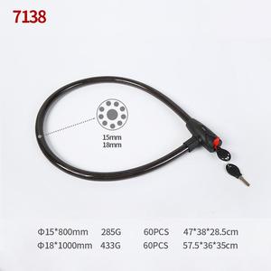 Meilleure serrure à câble pour vélo en métal, robuste, la plus résistante, nouvelle, sécurisée, légère, <span class=keywords><strong>antivol</strong></span> - Product Image 2