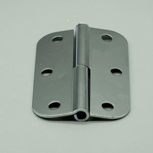 Double Door <strong>Round</strong> Corner 3.5" Polished Bright Chrome Hot Sale High Quality Nickel Plated Rounded Edge Polished Door <strong>Hinges</strong> - Product Image 5