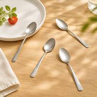 Ensemble de couverts de mariage en acier inoxydable durable, couteau, fourchette, cuillère, argenterie résistante à la rouille, légère, pour restaurant