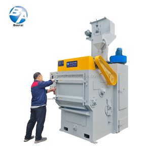 Machine de grenaillage de ceinture en caoutchouc de rampement de ceinture de dégringolade d'ébavurage et de nettoyage automatique de nouvelle conception - Product Image 6