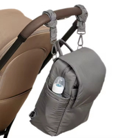 Sac à langer multifonctionnel imperméable à grande capacité avec compartiments scientifiques, personnalisable avec logo OEM/ODM, pour maman et bébé