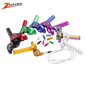 CNC - Tay ga lớn được cải tiến dành cho xe máy, Tay ga phổ thông có thể nhìn thấy được, đường kính 22 mm - Product Image 1