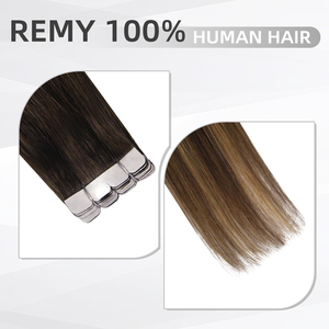 Extensiones de Cabello Adhesivas Mini, 100% Cabello Humano Remy, Doble Trama, Invisibles, Finas, Extensiones de Cabello Adhesivas al por Mayor para Salón - Product Image 2