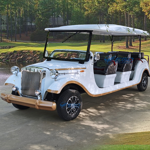 Carritos de Golf Clásicos para Turismo en Venta, Buggy Eléctrico para Adultos, Auto Retro Vintage para Turismo - Product Image 1