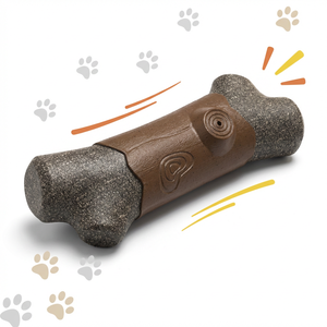 Brinquedo Durável em Formato de Osso para Cães, Novo Design, para Limpeza de Dentes e Brincadeiras Sonoras - Product Image 2