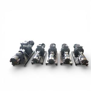 Pompe de transfert rotative à lobes Ace en acier inoxydable, à vitesse variable ou à fréquence contrôlée, pour pâte de riz humide, bière et latex - Product Image 3