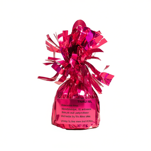 Party Love Bolsas de regalo para el día de San Valentín, plástico fucsia, desechables, 12 unidades - Product Image 2
