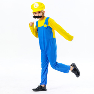 BROS ชุดงานคาร์นิวัลฮาโลวีนสำหรับเด็กชุดคอสเพลย์เต้นแฟนซีชุดการแสดงผ้าโพลีเอสเตอร์สำหรับฤดูใบไม้ร่วง - Product Image 3