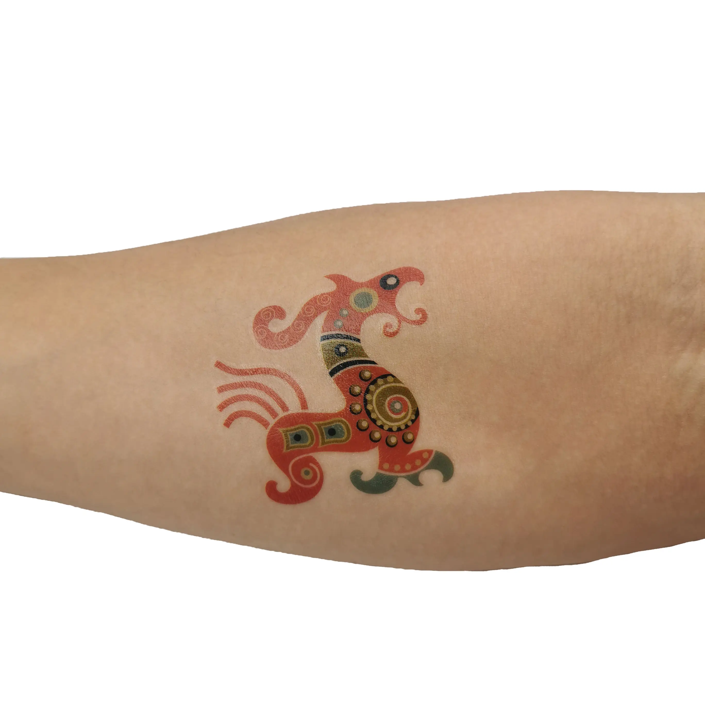 Custom Impresso Dragão Tatuagens Logo Tatuagem Temporária Custom Water Slide Tatuagem Temporária Adesivos Para Festa De Casamento Esporte Evento