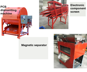 Máquina de desmontaje de placa de circuito impreso a precio de fábrica con dispositivo de tratamiento de gases residuales - Product Image 2